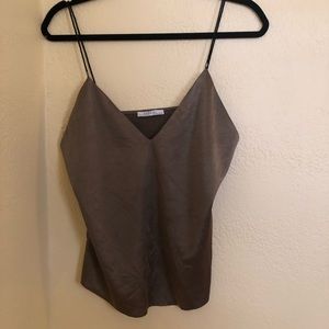 Metallic tank top